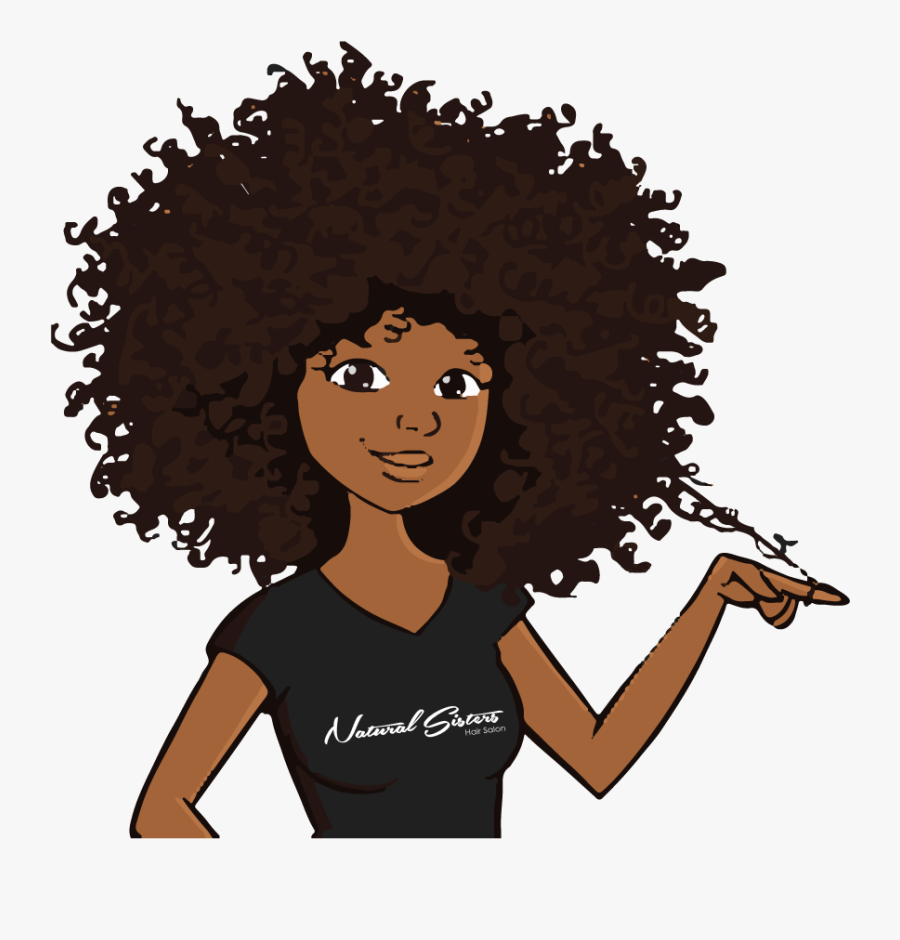 Natural Hair Clip Art, Transparent Clipart