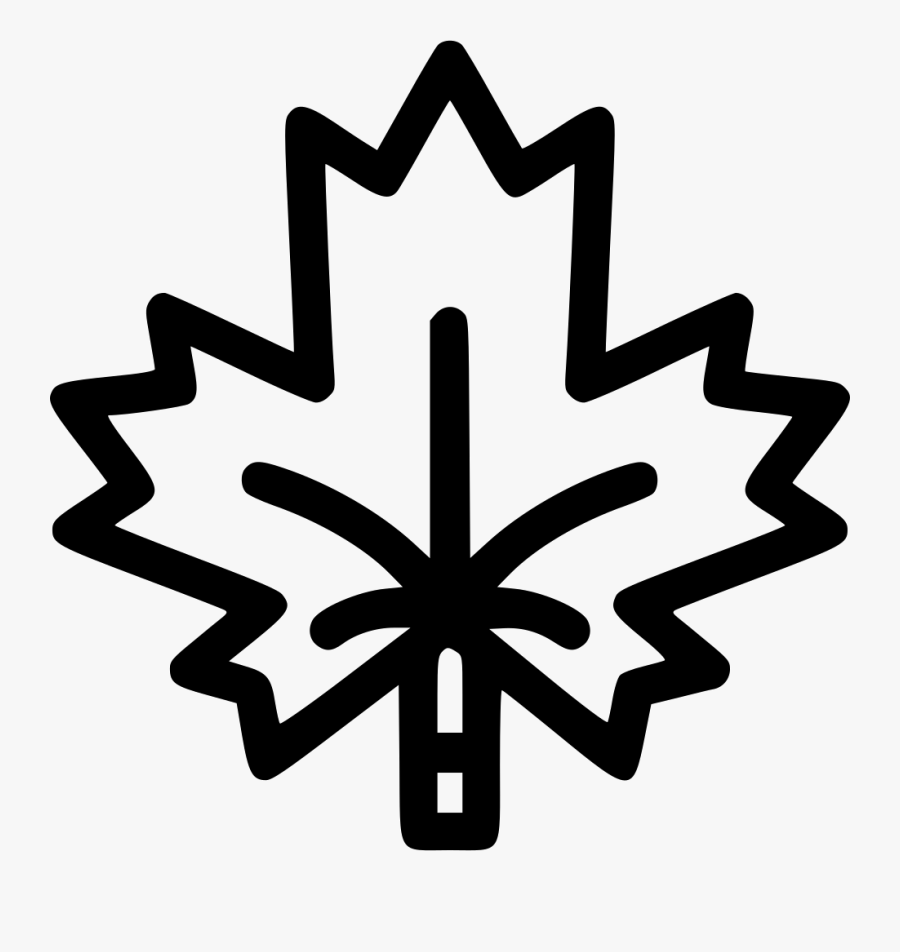 Maple Leaf - Dollar Sign Maple Leaf, Transparent Clipart