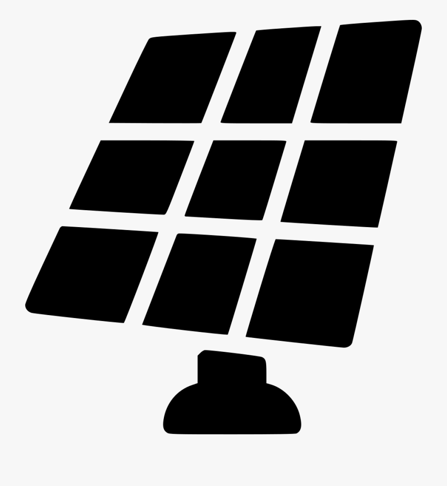Transparent Solar Panel Png - Solar Panel Icon Vector, Transparent Clipart