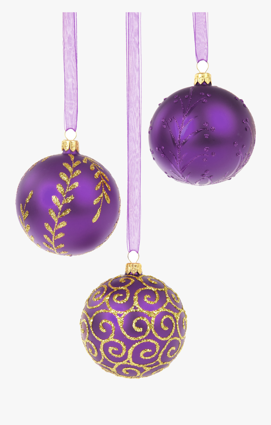 Christmas Decorations White Background - Png Bauble, Transparent Clipart