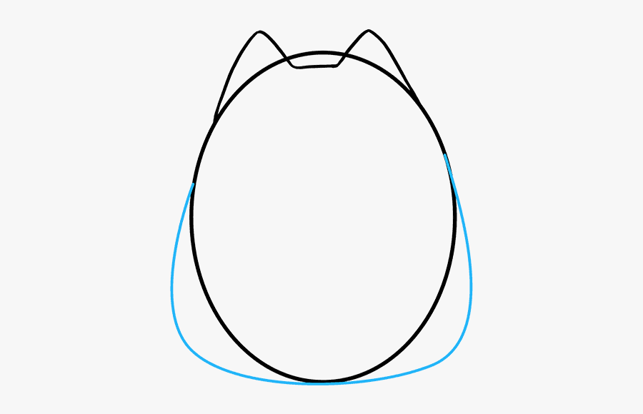 How To Draw Pusheen The Cat - Rosa Azul, Transparent Clipart