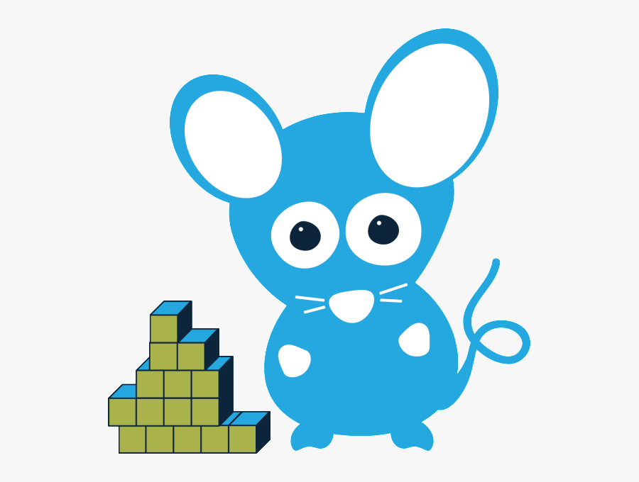 Greetings I"m Max The Modeling Mouse - Cartoon, Transparent Clipart