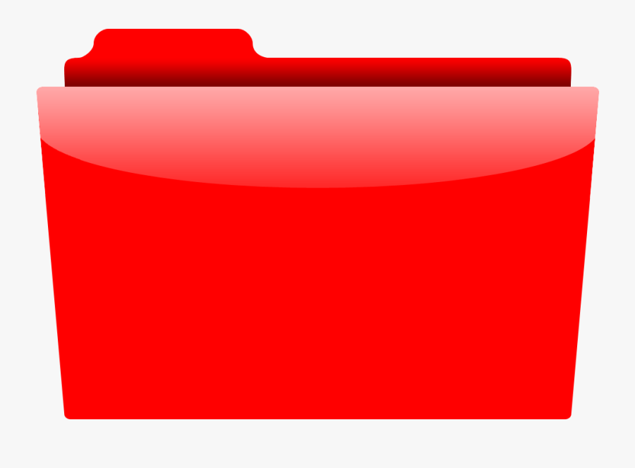 Red Folder Transparent Png - Icono Carpetas Png , Free Transparent 