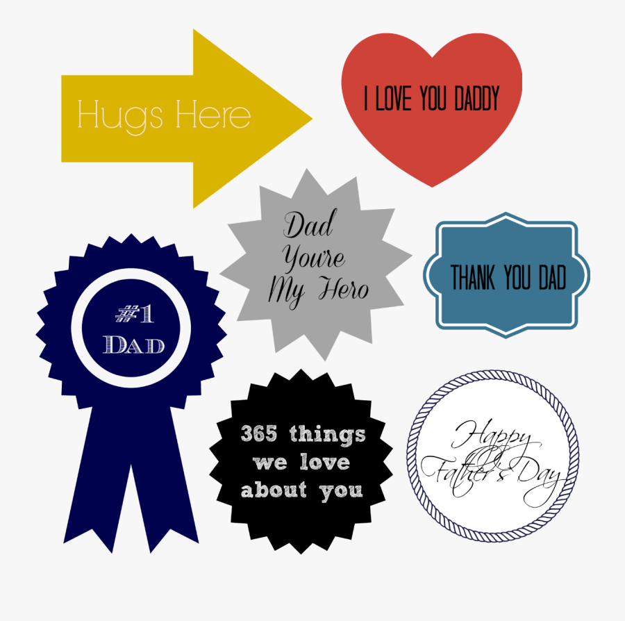 Fathersdayprintable - Four Leaf Clover Heart, Transparent Clipart