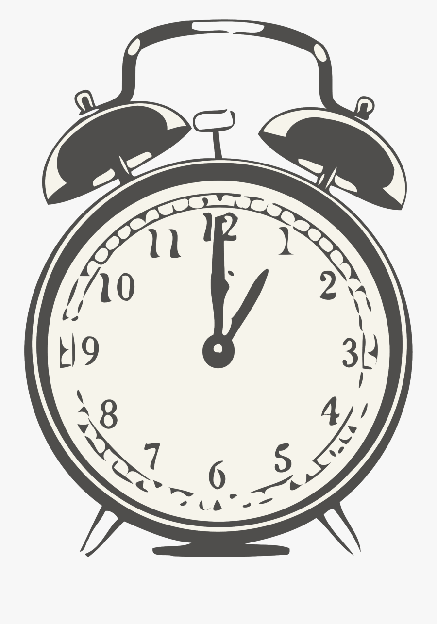 Alarm Clock, Transparent Clipart