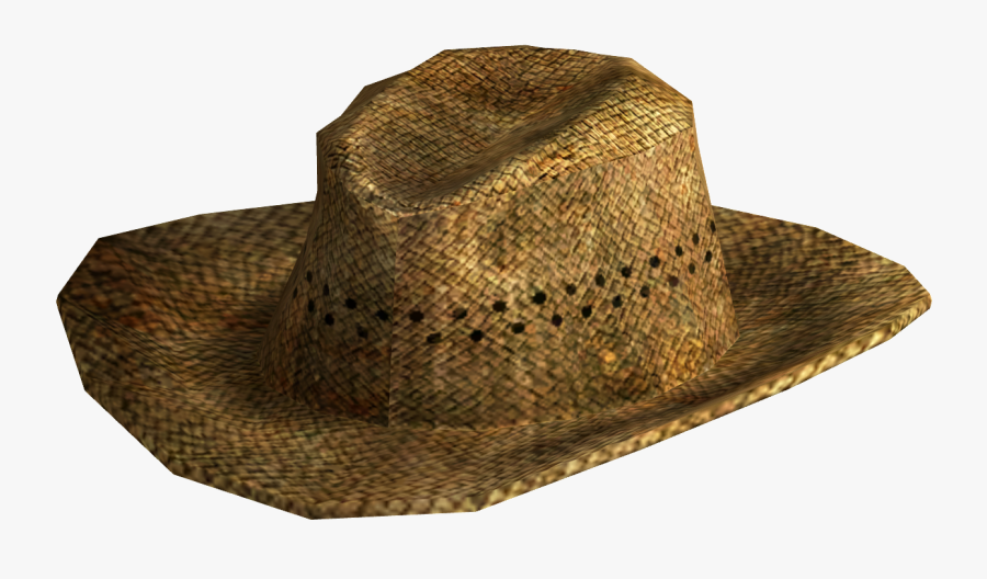 Cowboy Clipart Brown Object - Straw Cowboy Hat Png, Transparent Clipart