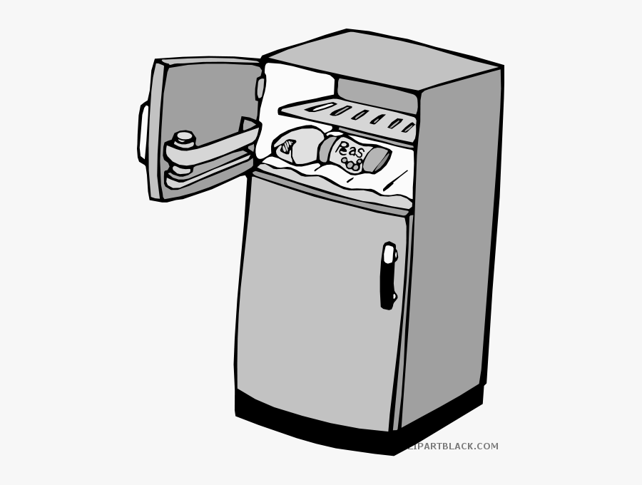 Fridge Huge Freebie - Refrigerator Clipart, Transparent Clipart