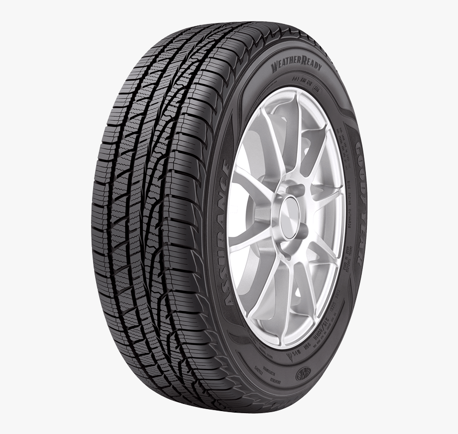 Tire, Assurance Weatherready Tires Goodyear Tires - Goodyear Eagle F1 Asymmetric, Transparent Clipart