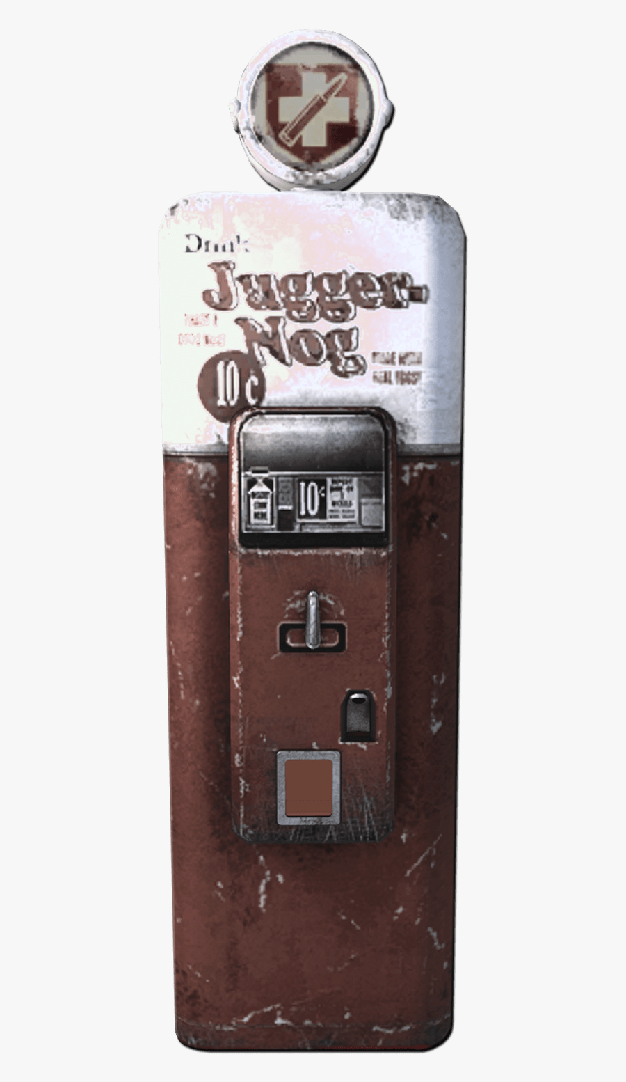 Juggernog Fridge - Juggernog Perk Machine Front, Transparent Clipart