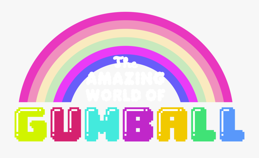 Amazing World Of Gumball Logo Vector, Transparent Clipart