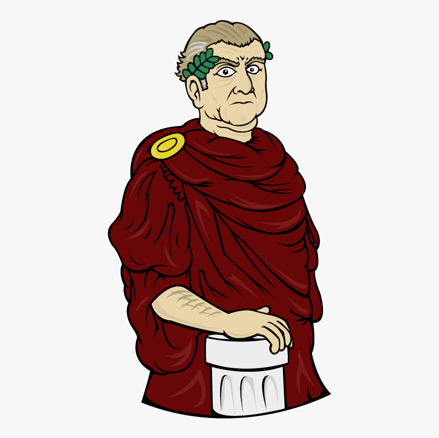 Caesar - Cartoon, Transparent Clipart