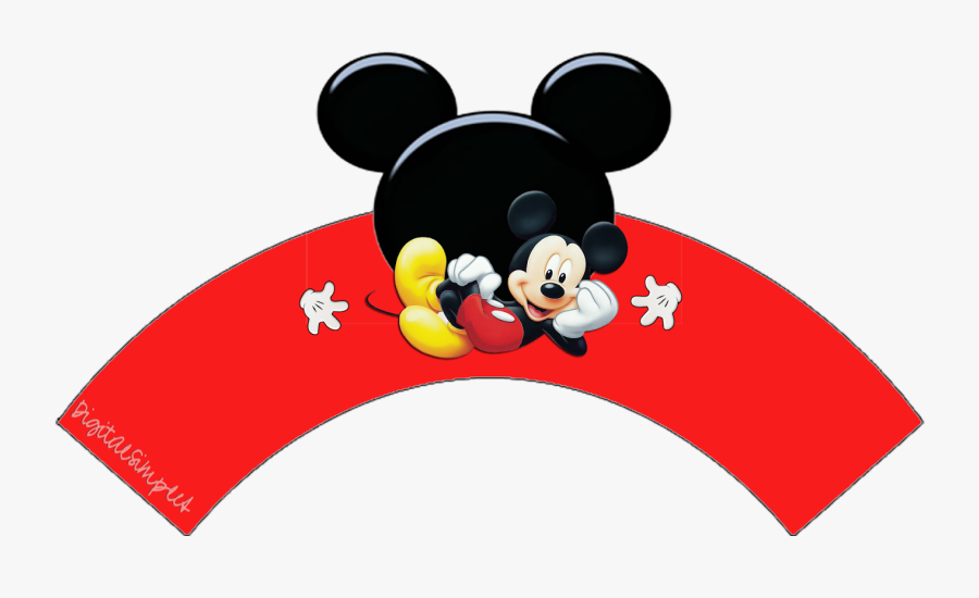 Mickey Mouse Birthday Banner Png, Transparent Clipart