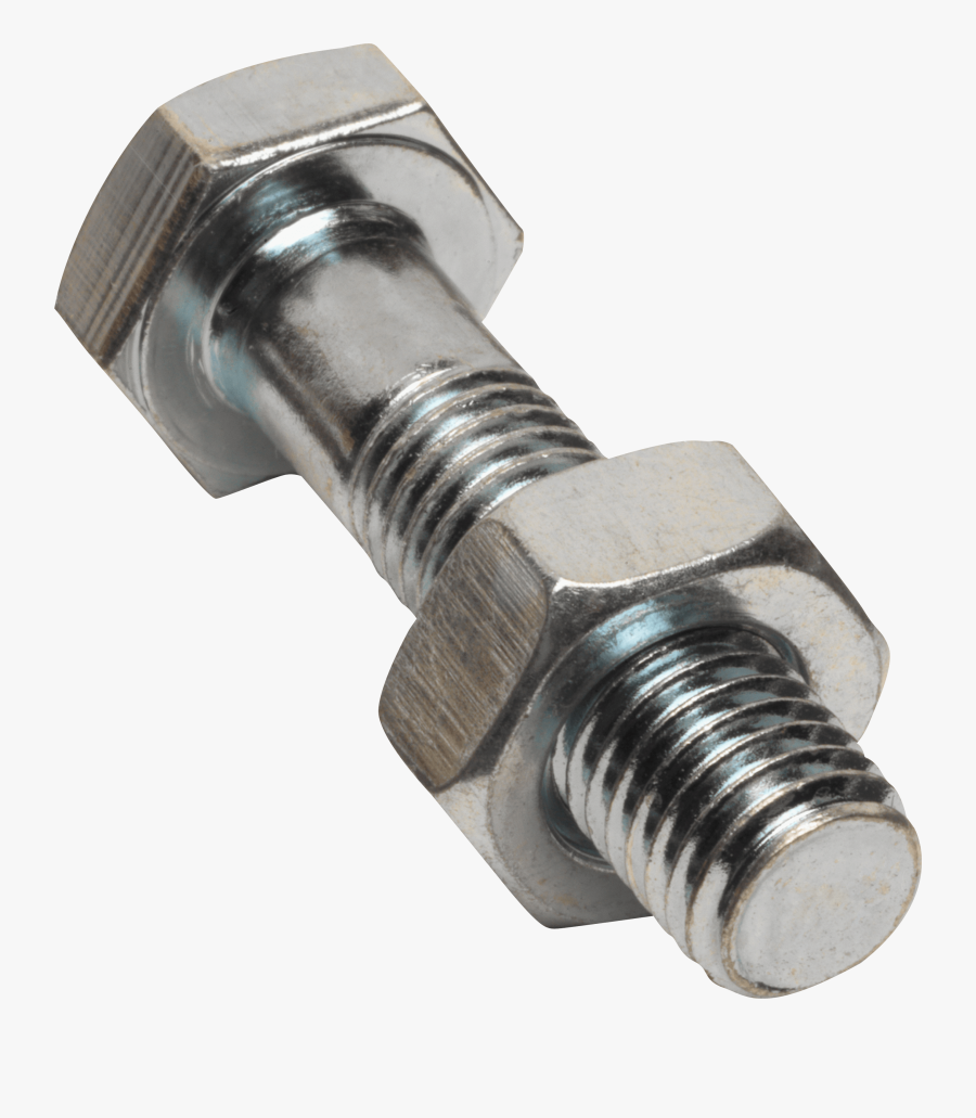 Screw And Bolt - Bolt And Nut Png, Transparent Clipart
