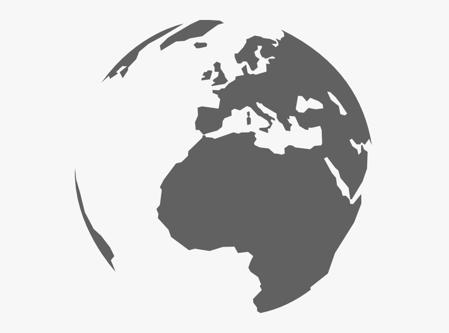 White Globe Vector Png, Transparent Clipart