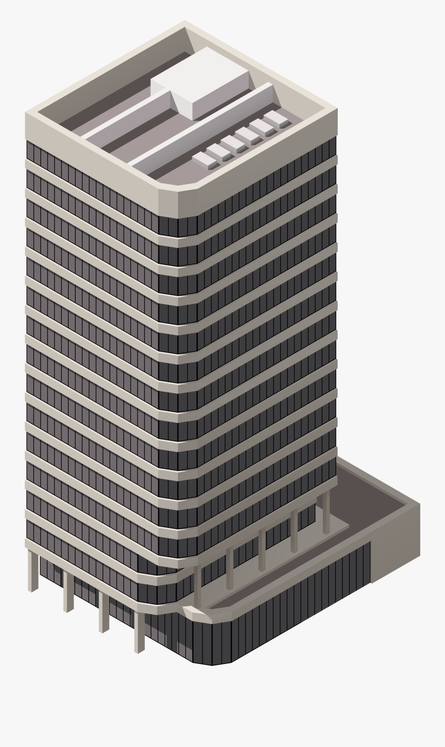 Big Residential Building Png Clipart - Transparent Building Png Clipart, Transparent Clipart