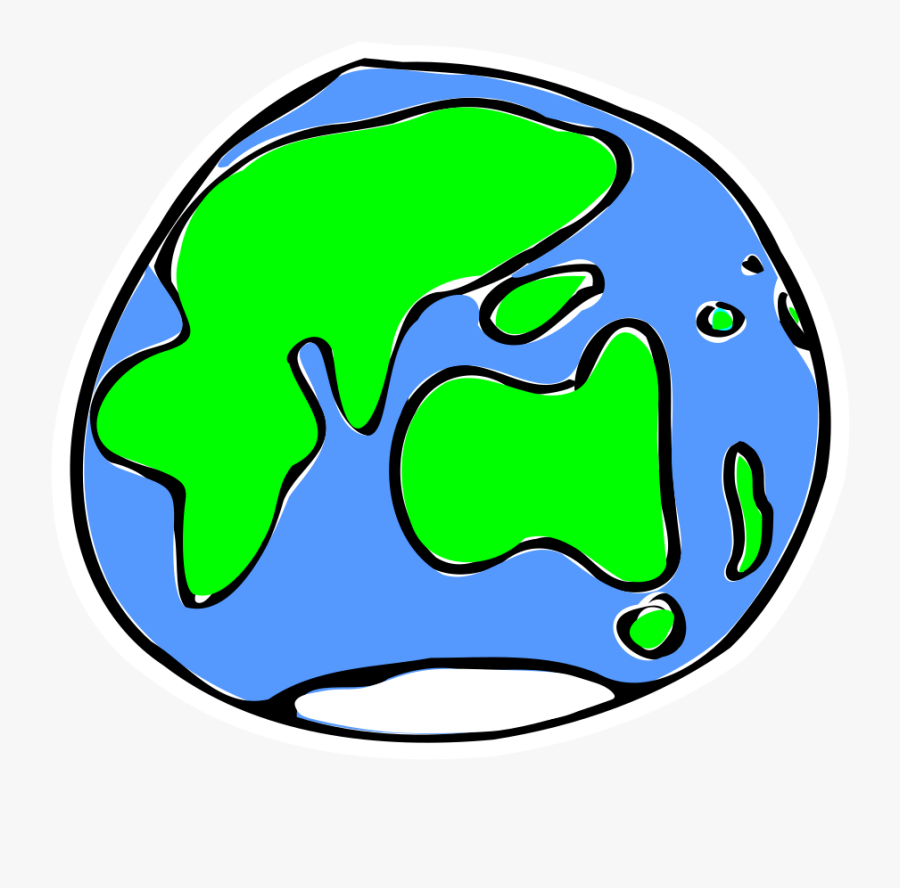 Earth Clipart Sketch - Quick Sketch Of Earth, Transparent Clipart