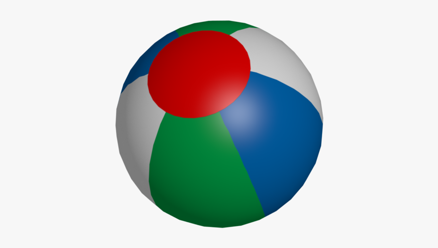 Beachball Clipart Ball 3d - Circle, Transparent Clipart
