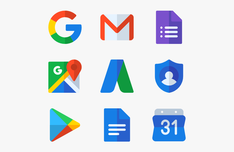 Google Suite - Transparent Background Google App Icon, Transparent Clipart