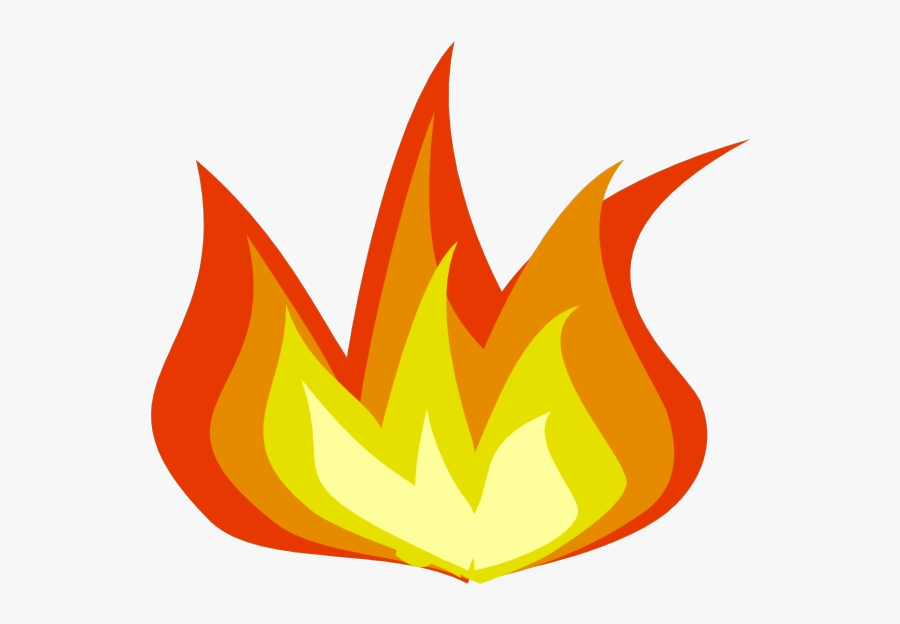 Flame Fire Flames Clipart Clip Art Transparent Png - Transparent Background Flame Clipart, Transparent Clipart