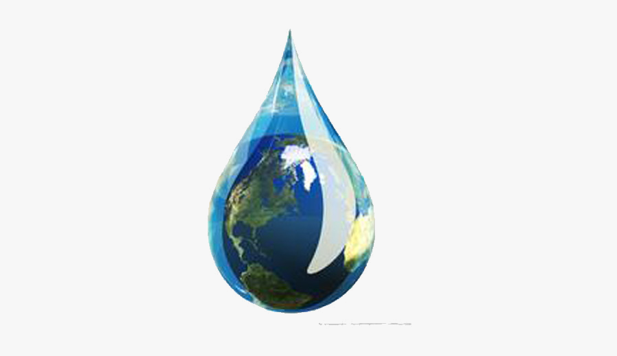 Water Drop Earth Clipart Image And Transparent Png - Single Drop Of Water, Transparent Clipart