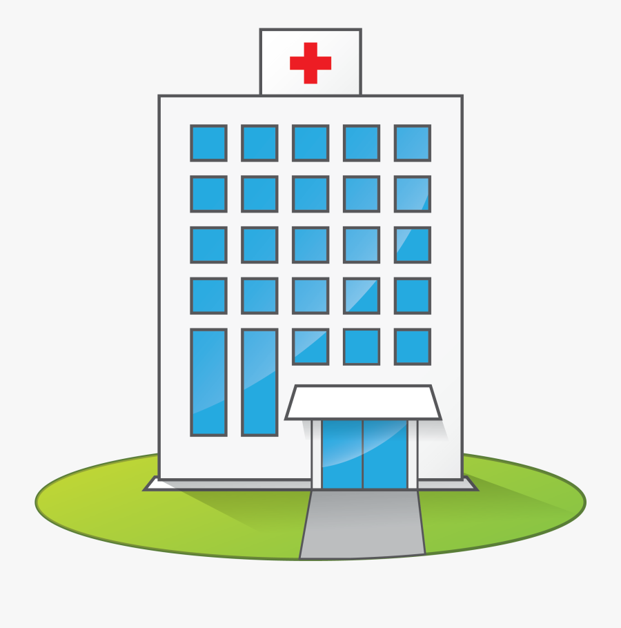 Building Free To Use Clip Art - Hospital Clipart, Transparent Clipart