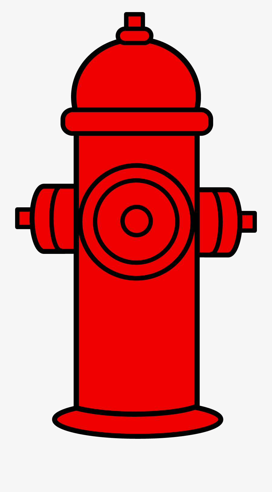 Red Fire Hydrant Clipart Free Clip Art - Fire Hydrant Easy Drawing, Transparent Clipart