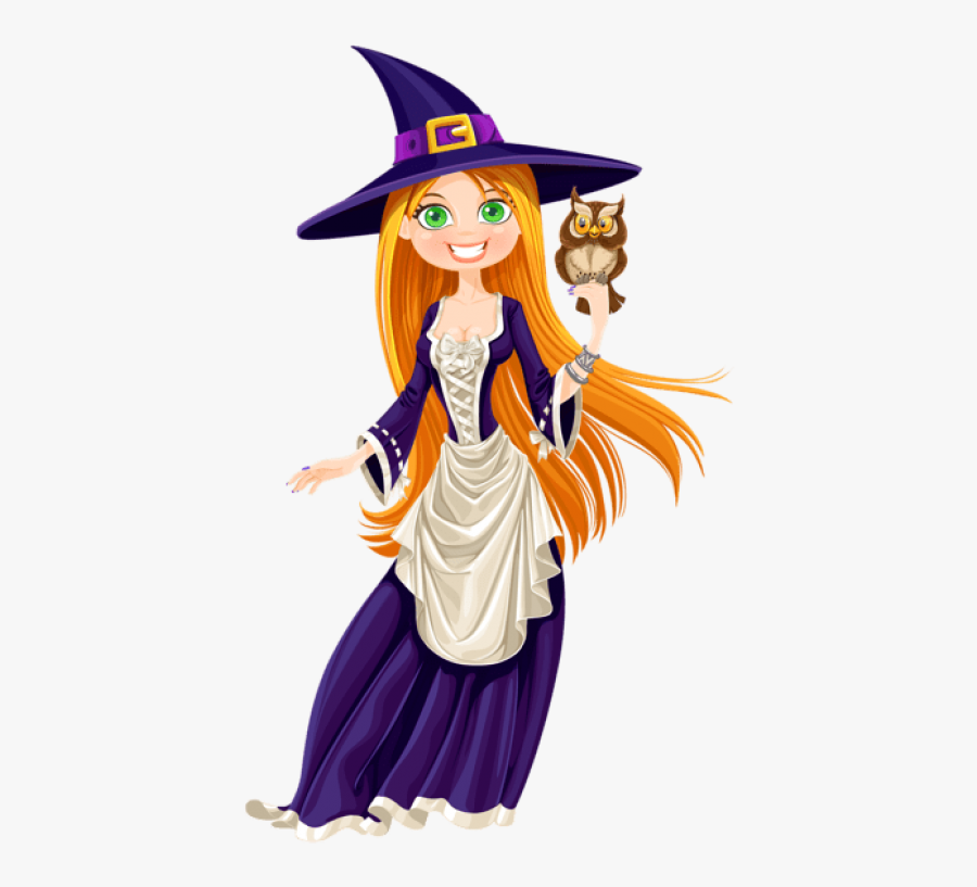 Free Png Halloween Witch With Owl Png Images Transparent - Good Witch ...