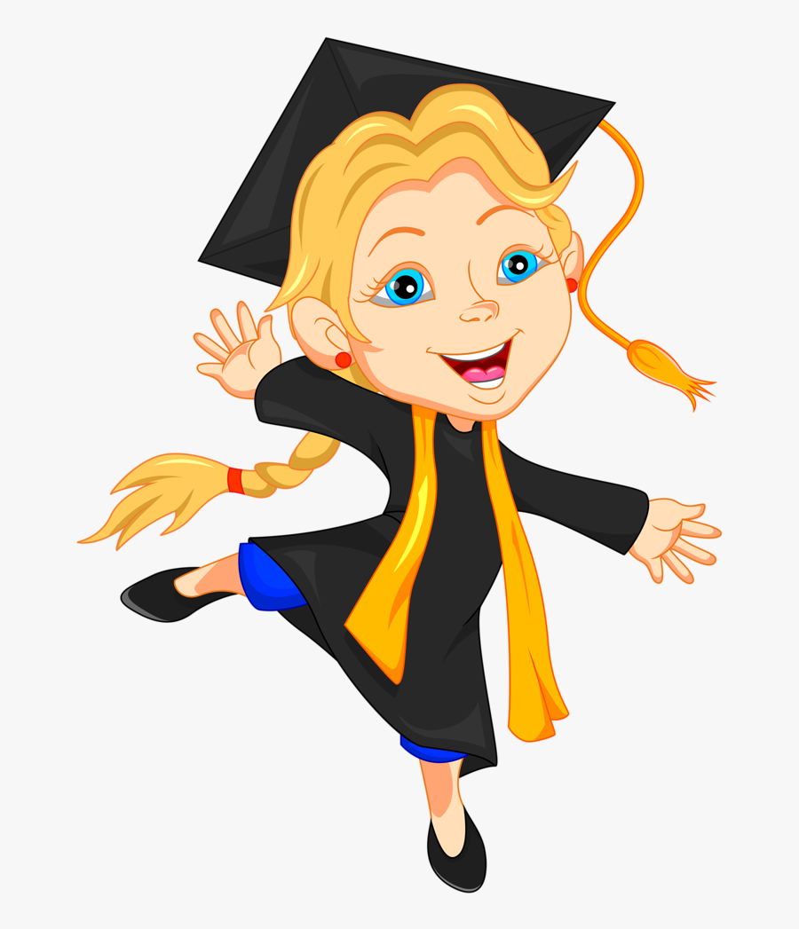 Education Clipart Educated Person - Happy Graduation Girl Clipart, Transparent Clipart