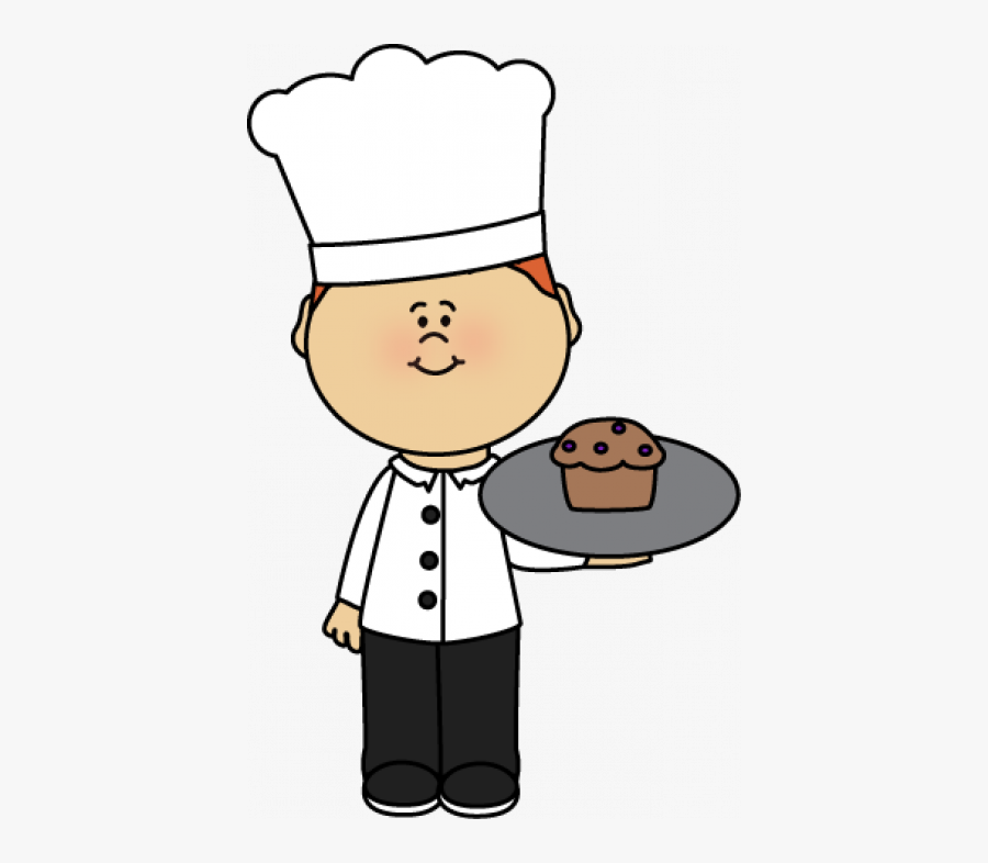 Chef With Cake Clipart, Transparent Clipart