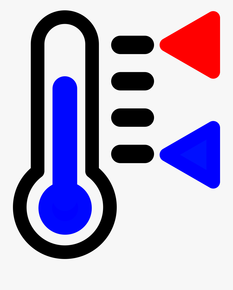 Area,text,symbol - Thermometer Icon Transparent, Transparent Clipart
