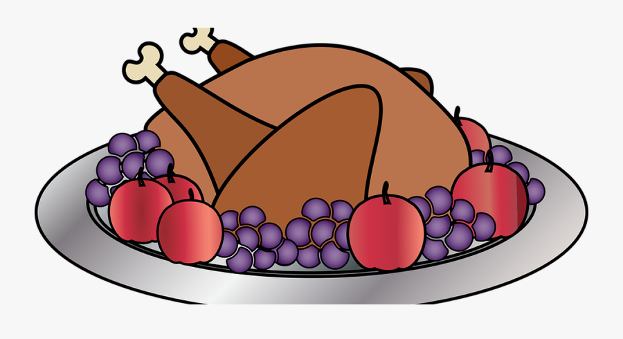 Pumpkin Pie Clipart Thanksgiving Dinner Food - Thanksgiving, Transparent Clipart