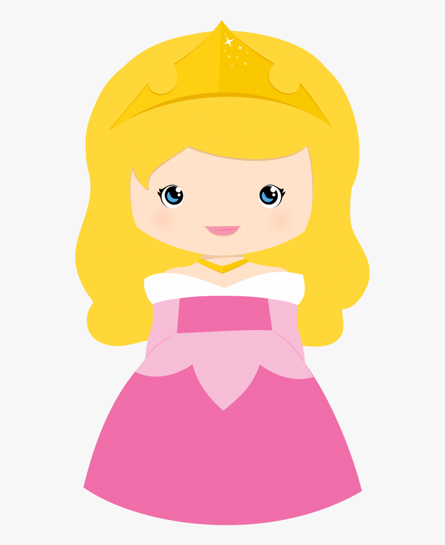 Princesas Disney Cutes - Cute Princess Aurora Clipart, Transparent Clipart