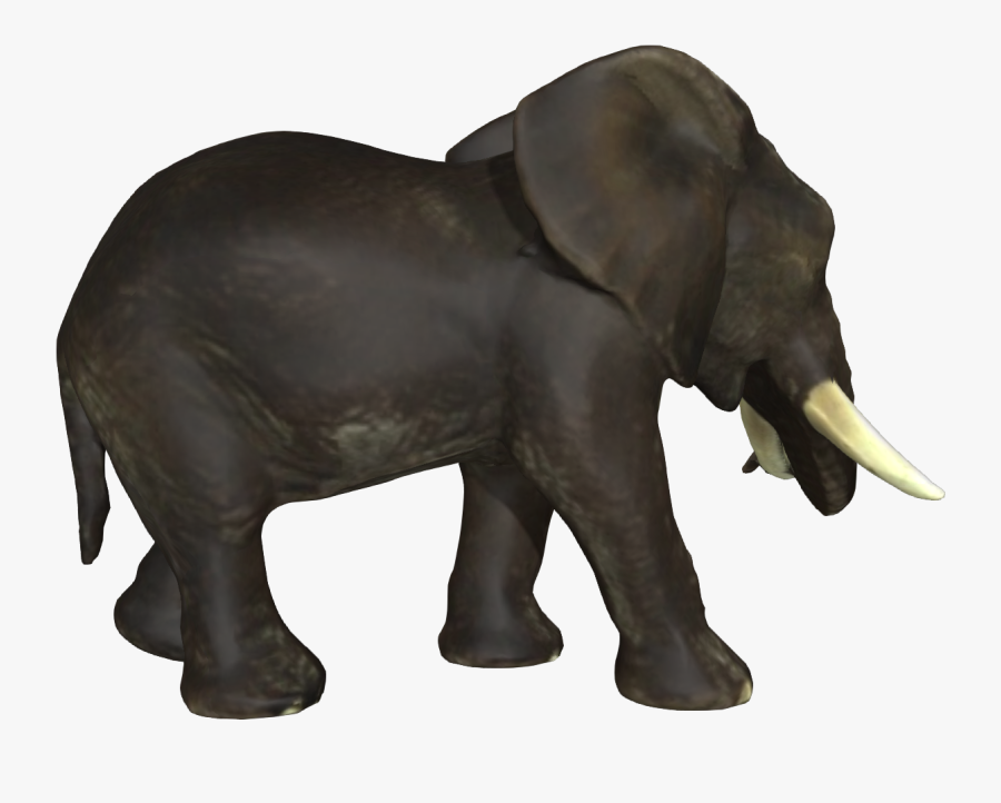 Wild Animals Clipart - Indian Elephant, Transparent Clipart