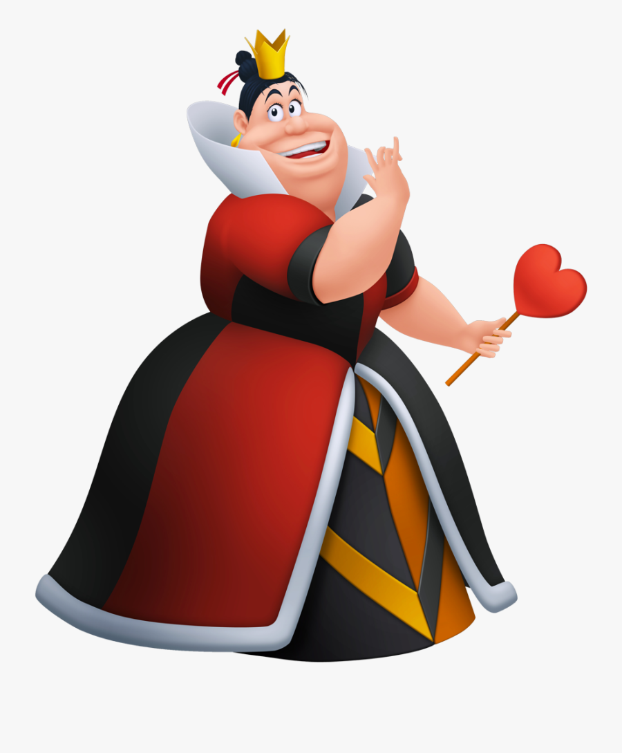 Wonderland Clipart Character Disney - Red Queen Alice In Wonderland Characters, Transparent Clipart