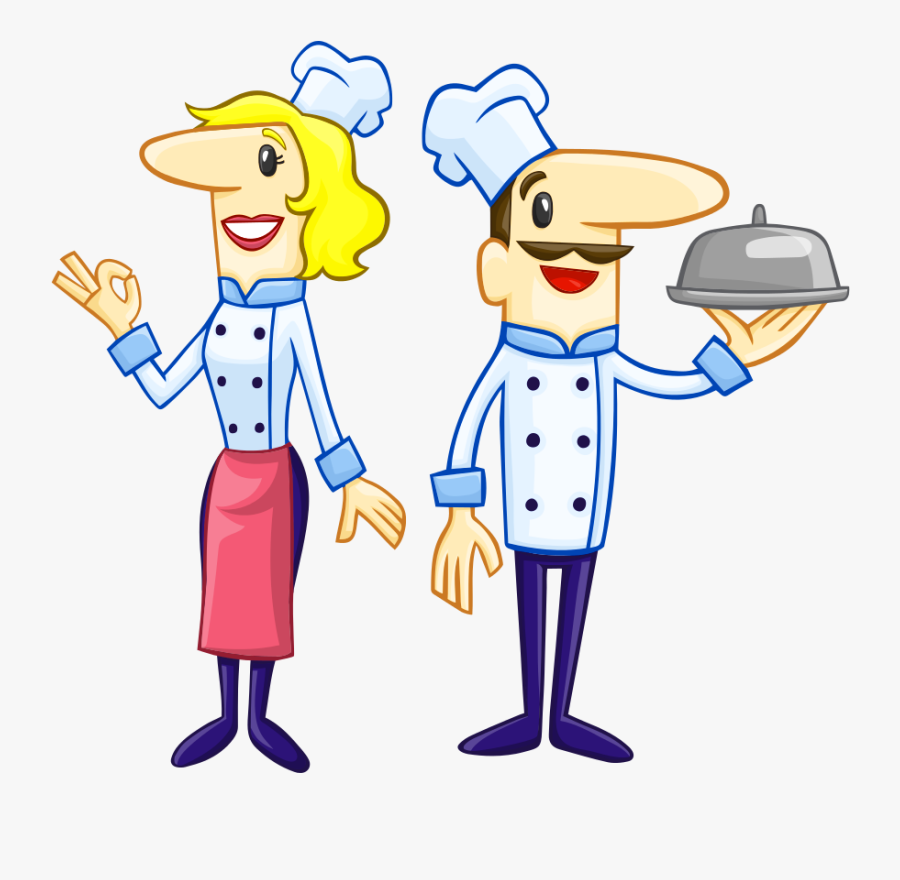Cook Chef Cartoon Transparent, Transparent Clipart