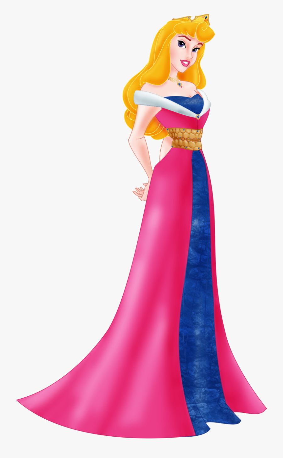 Clip Art Medieval Princess Clipart - Cinderella Aurora Disney Princess, Transparent Clipart