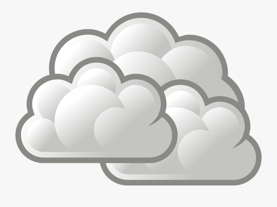 Thumb Image - Cartoon Weather Cloudy, Transparent Clipart