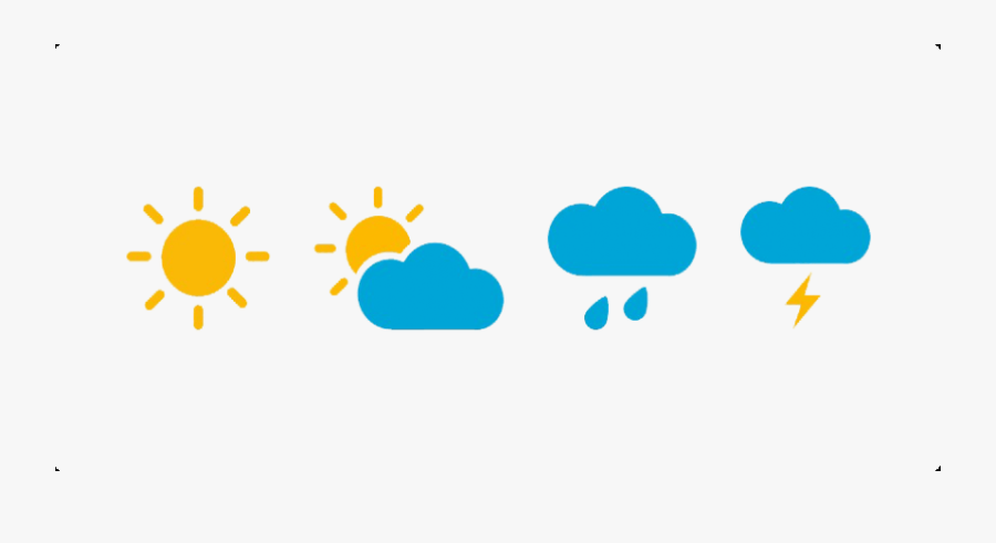Transparent Weather Cliparts - Transparent Background Weather Clipart, Transparent Clipart