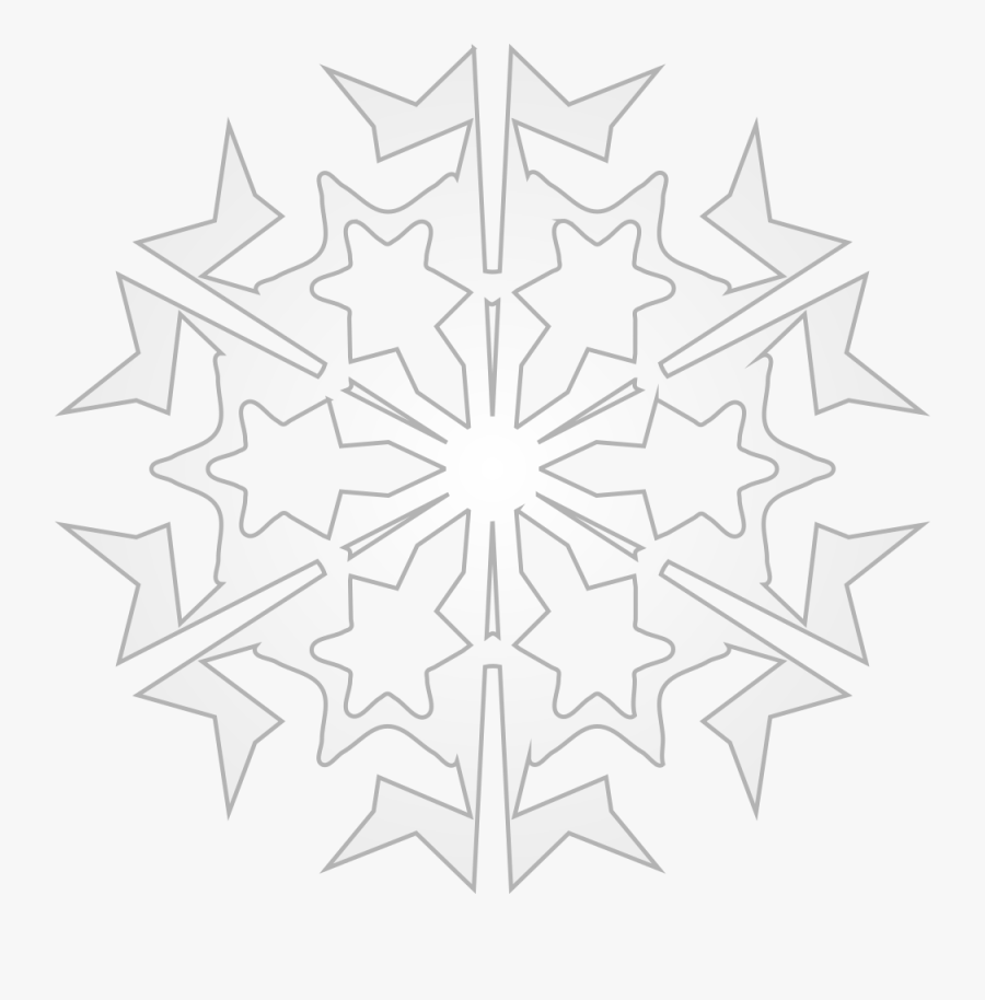 Snowflake - Wool Table Mats, Transparent Clipart
