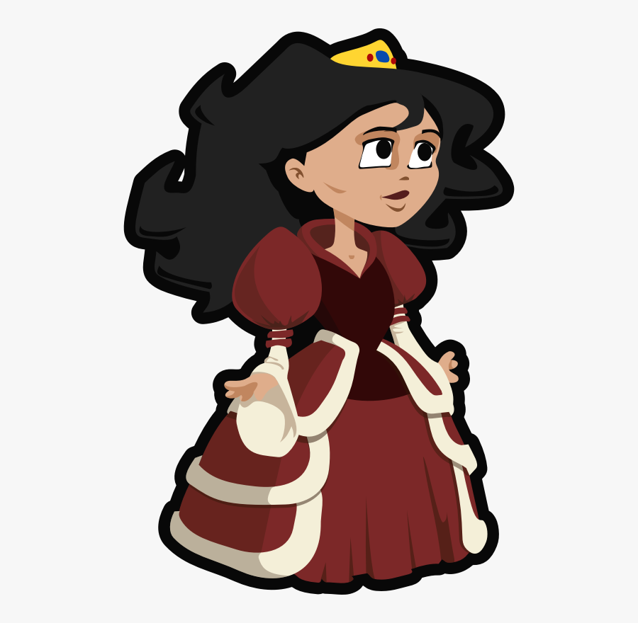 Princess Cartoon Clipart - Alamat Ng Bulkang Taal, Transparent Clipart