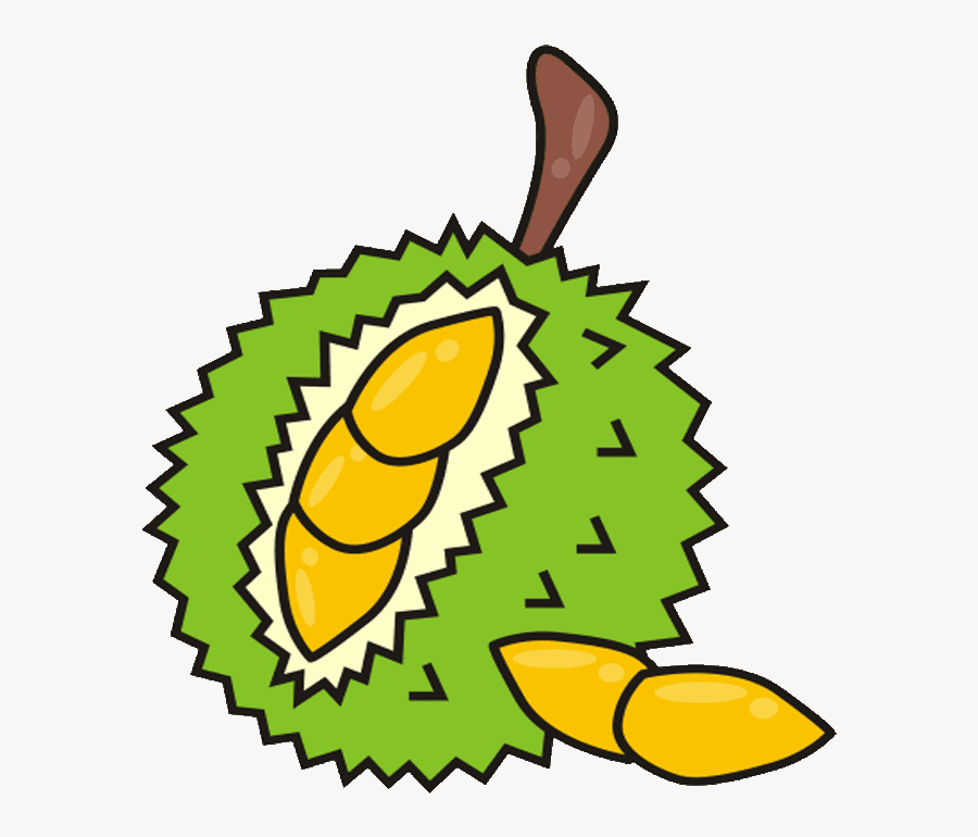 10 Durian Fruit Royalty Free Clipart - Durian Clipart Png, Transparent Clipart