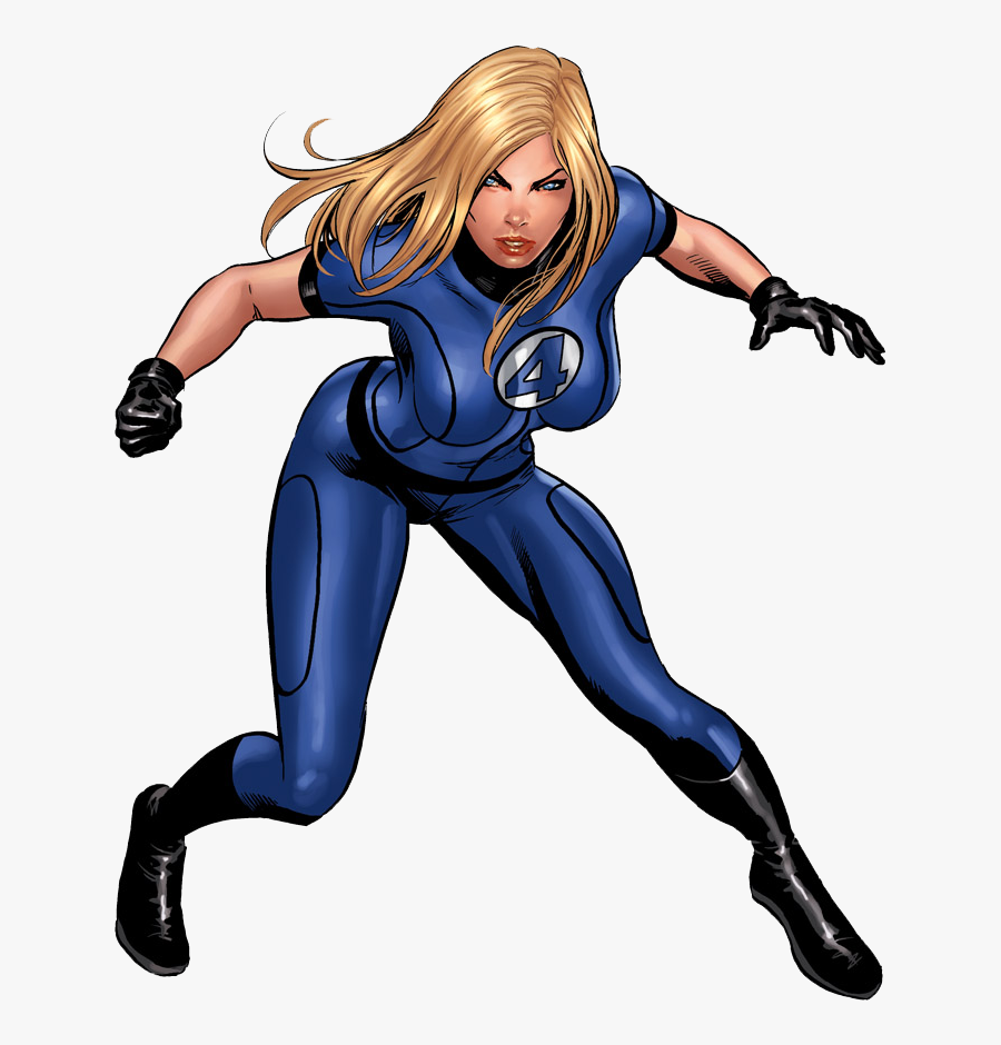 Invisible Woman Png Photos - Invisible Woman Classic Costume, Transparent Clipart