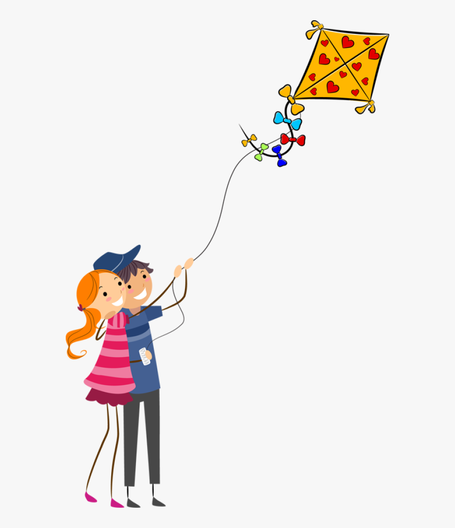 Kite Flying Day Clipart, Transparent Clipart