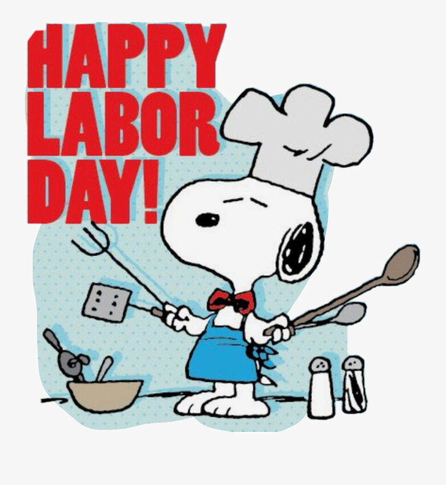 Labor Day Clipart Snoopy - Labor Day Clip Art Free, Transparent Clipart