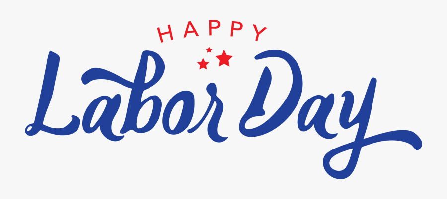 Clip Art Discovery Isle Happylaborday - Happy Labor Day 2019, Transparent Clipart