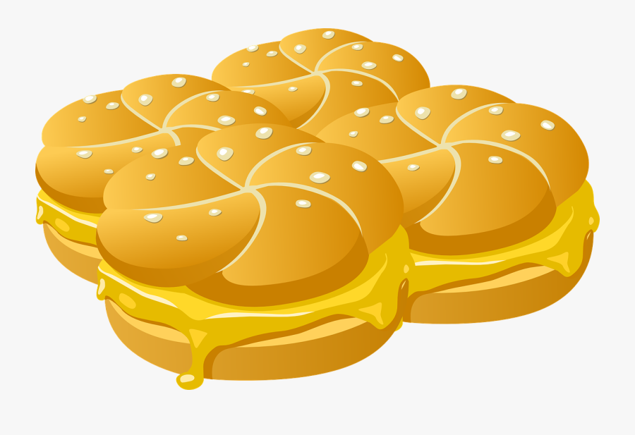 Bread Sandwiches Cheese - Cheese Bread Clipart, Transparent Clipart