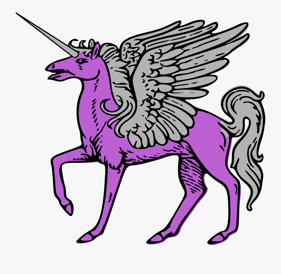 Free To Use Public Domain Unicorn Clip Art - Objects Starts With Letter U, Transparent Clipart