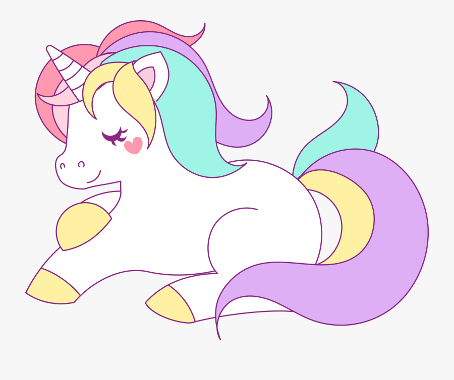 Pastel Unicorn - Bitch Please I M A Unicorn, Transparent Clipart