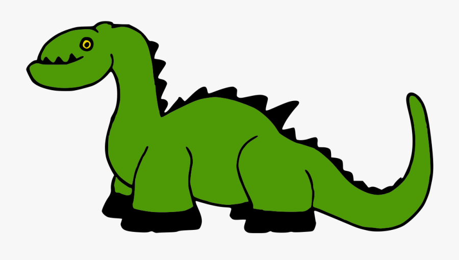 Baby Dinosaur Free - Cartoon Dinosaur With No Background, Transparent Clipart