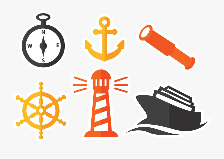Image Free Download Royalty Free Clipart Icon - Nautical Symbols, Transparent Clipart